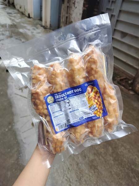Hotdog SEOUL'S Chiên Xù (Bánh Mỳ) 500Gr 8C