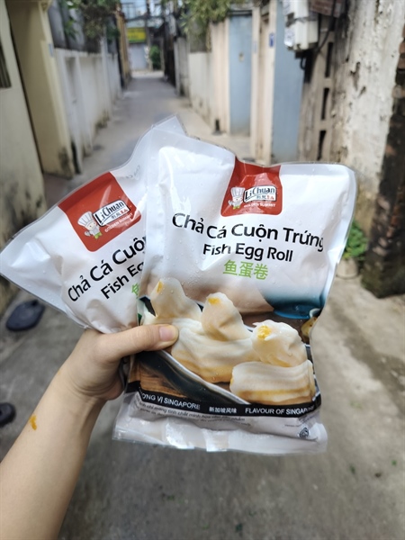Chả Cá Cuộn Trứng LICHUAN 400Gr (T)