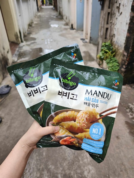 Mandu Hải Sản BIBIGO 350Gr (10C)