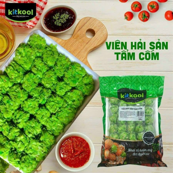 Hải Sản Cốm KITKOOL 500Gr 35V (T)