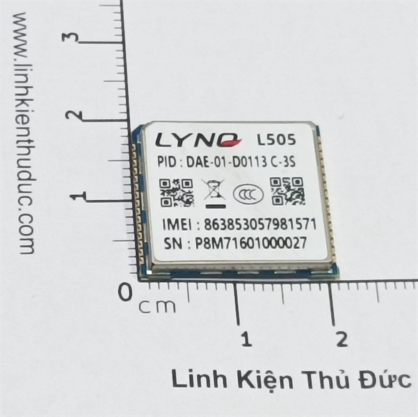 Module SIM 4G LTE Mobiletek LYNQ L505 Module sim 4g lte mobiletek lynq l505