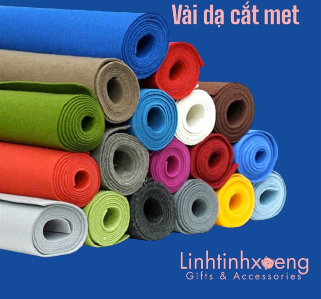 Vải dạ cắt 1 vuông 90x90 cm (vh)