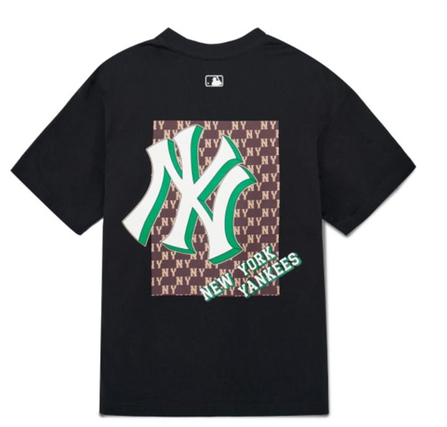 Áo MLB Smile Short Sleeve Tshirt New York Yankees 3ATSL902350CRS