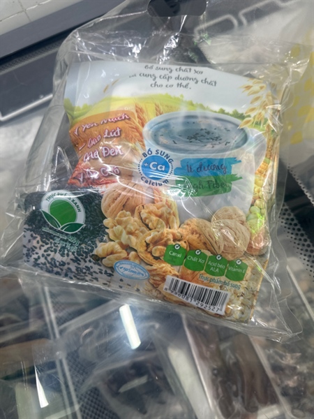 Ngũ Cốc Yến Mạch Óc Chó & Mè Đen 400Gr