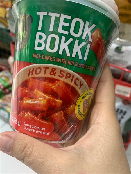 Bánh Gạo Xốt Cay Nóng
