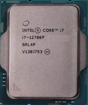 CPU intel core i7 12700F new tray