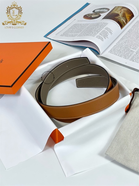 Dây Belt Hermes gold / ghi đá
