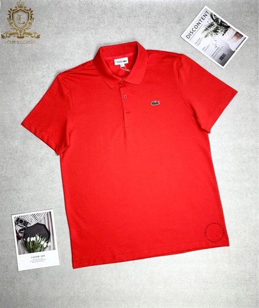 Polo Lacoste sport đỏ