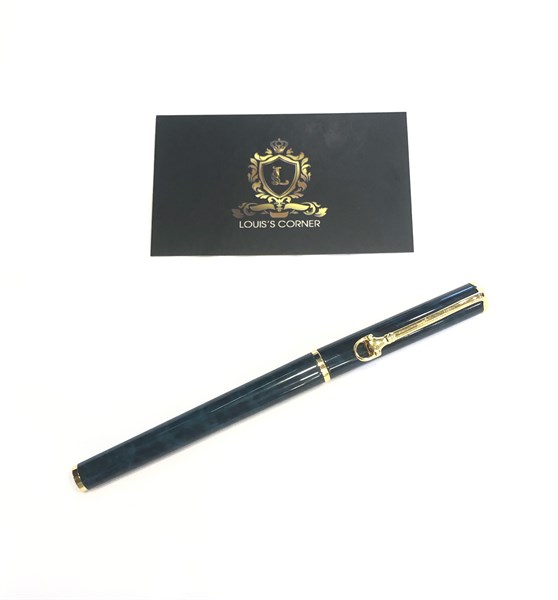 Bút máy Gucci đen loang