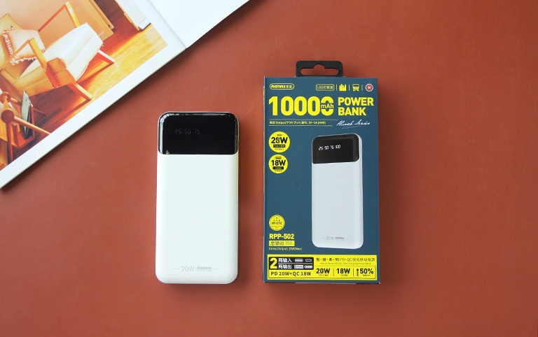 Pin sạc dự phòng Nhanh 10.000mAh Remax RPP-502