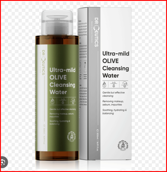 [tt 500ml] TẨY TRANG DrCeutics Ultra-Mild Olive Cleansing Water 500ml