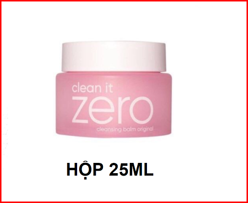 (mini ) SÁP TẨY TRANG ZERO BANILA CO Mini size #HỒNG