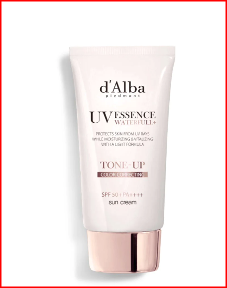 (PINK Correcting) KCN DALBA UV essence tone up Pink CORRECTING sun cream 50ml