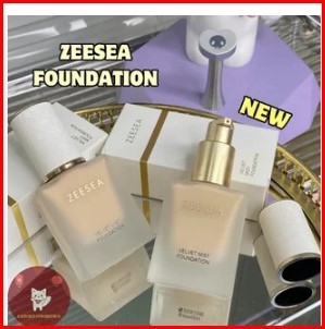 (chai TRẮNG - 20gr) Kem nền Zeesea Velvet Mist Foundation