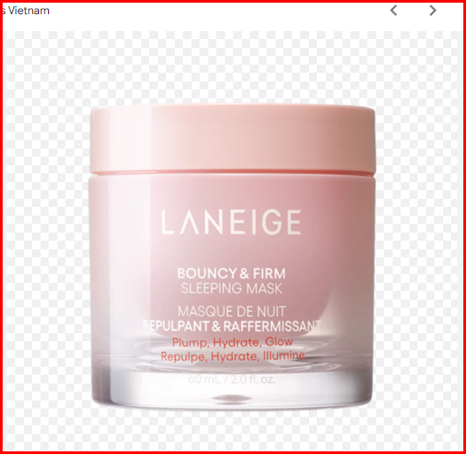Mặt Nạ Ngủ Laneige Bouncy Firm Sleeping Mask