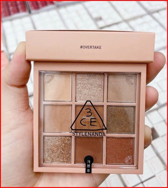 BẢNG PHẤN MẮT 9 Ô 3CE #OVERTAKE