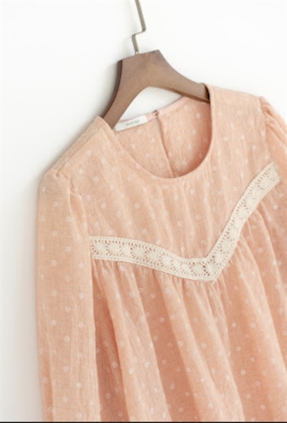 Áo Babydoll Chấm Bi