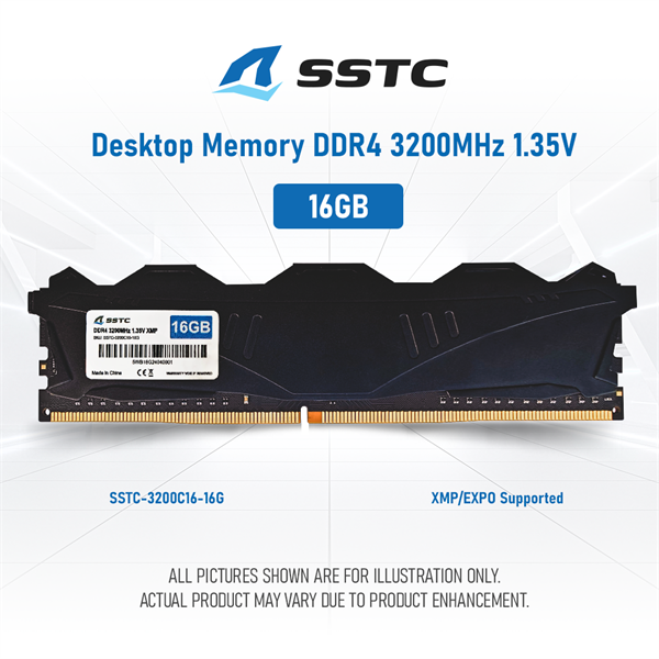 Ram SSTC 16GB Bus 3200mhz DDR4