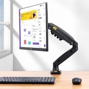 Arm đỡ màn hình đơn NB-f80 màu đen