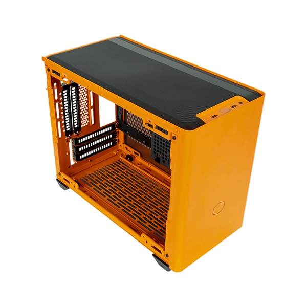 Vỏ case Cooler Master MasterBox NR200P Orange (Mini ITX Tower/Màu Cam)