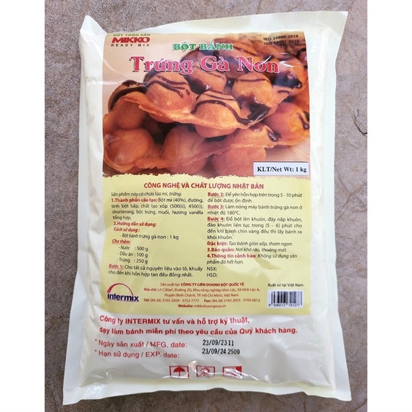 Bột trứng gà non Mikko 1kg