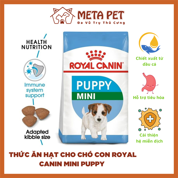 Thức ăn hạt cho chó con Royal Canin Mini Puppy