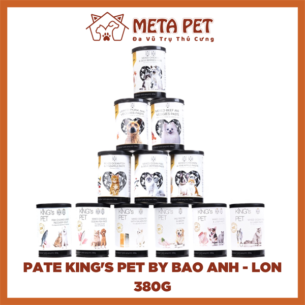 Pate King's Pet By Bao Anh - Lon 380g
