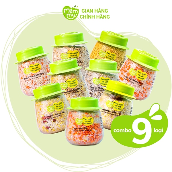 Combo 9 hủ hạt mix sẵn Mămmy
