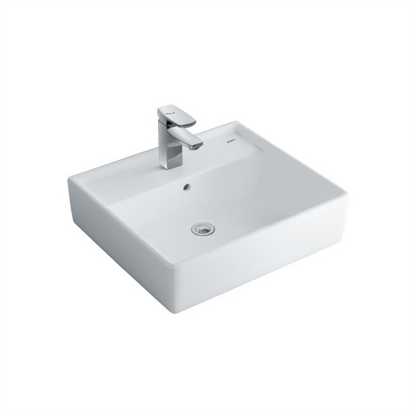 Chậu bàn L-293VEC/BW1 (Chậu 3 lỗ dành cho vòi 1 cần gạt)