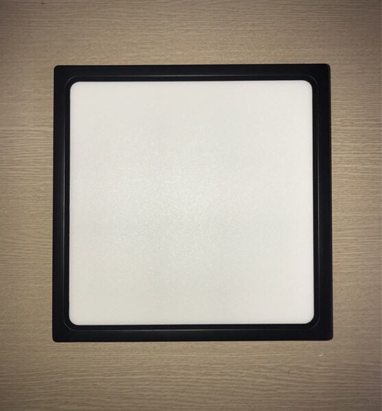 Nổi vuông 24w 3 màu vỏ đen TLC