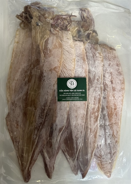 Khô Mực Sông Đốc Loại đặc biệt mềm và Lớn Cà Mau 5c-6c/500gr