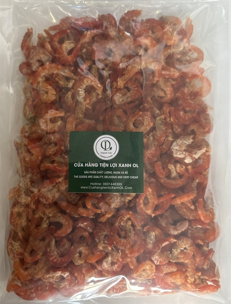 Tôm khô đất Năm Căn L1 -250gr