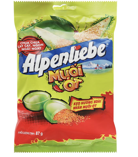 Kẹo muối ớt Alpenliebe gói