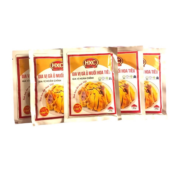 Gia vị gà ủ muối hoa tiêu HXC