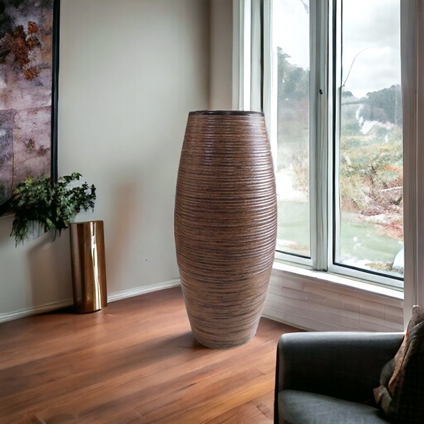 Bình hoa gốm sứ Bát Tràng dáng BOM Tài lộc giá rẻ decor trang trí phòng khách đẹp trang nhã