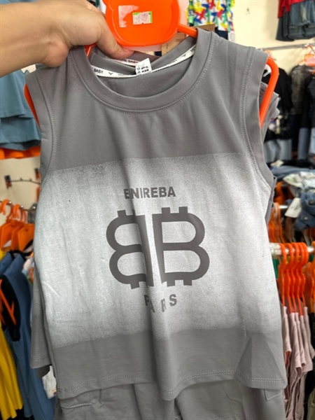 Bộ ba lỗ chữ B màu xám