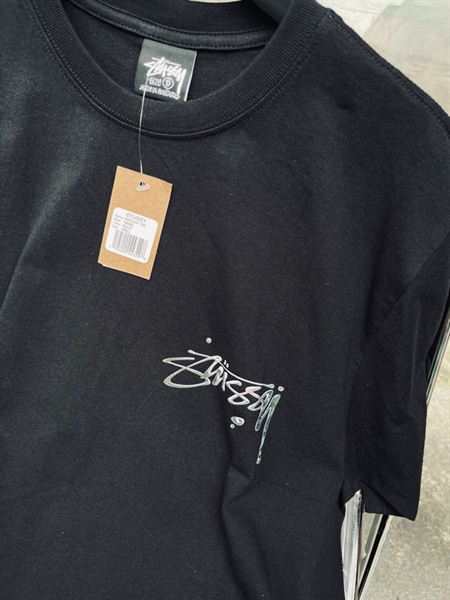 ÁO THUN STUSSY MERCURY TEE MÀU ĐEN