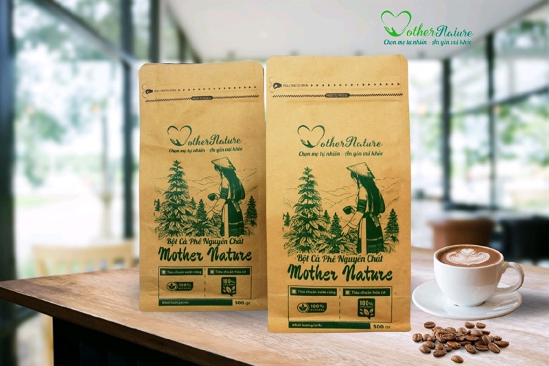 Cà phê hữu cơ Mother Nature 500g