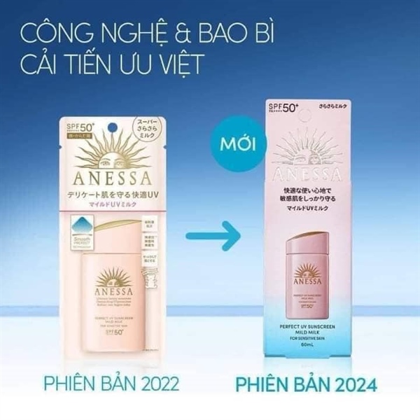 ANESSA - Chống nắng Perfect Uv - 60ml / Mild Milk