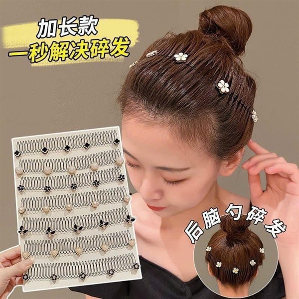 Băng đô xước tóc con đính hạt