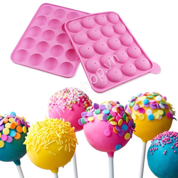 Khuôn Cakepop 20 viên