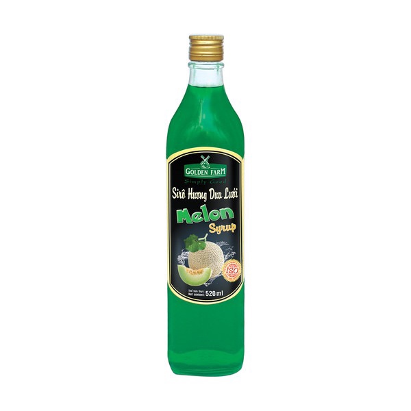 Siro Golden Farm Dưa Lưới (520ml)