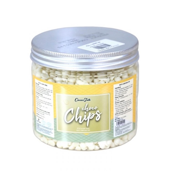 Socola chip Trắng Fancy TNH hũ 300g