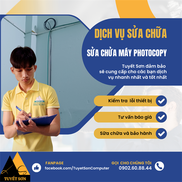 display Dịch vụ Sửa máy Photocopy 1