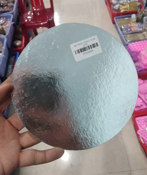 ĐẾ TRÒN TRẮNG 28CM