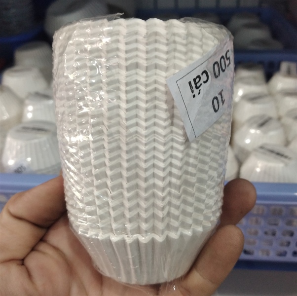 CHÉN GIẤY LÓT BÁNH SIZE 10