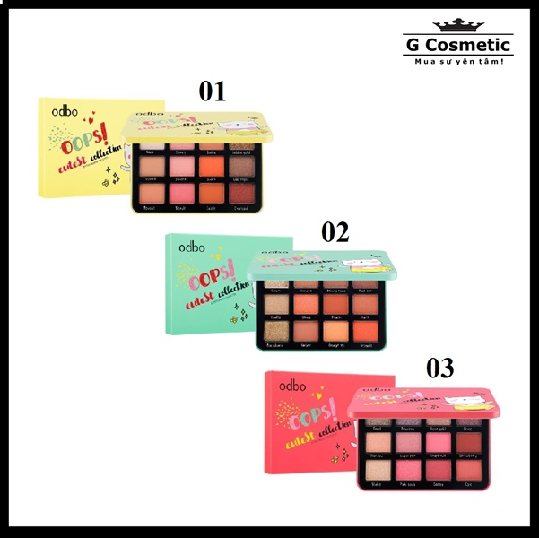 Phấn mắt Odbo Oops! 02