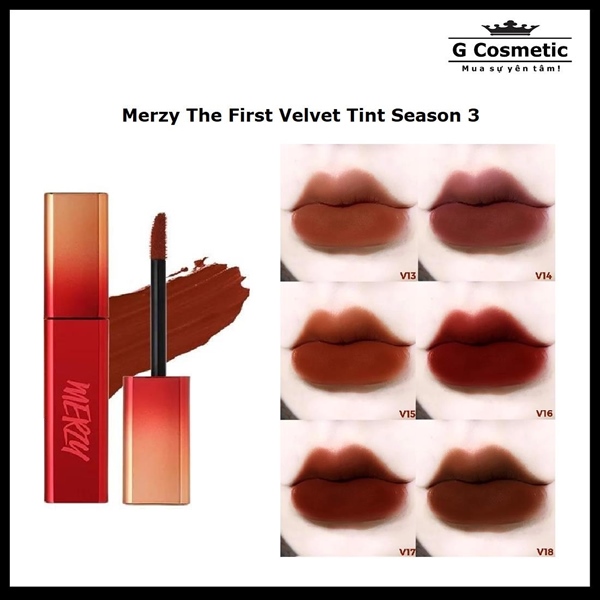 Son Kem Merzy V13 (Vỏ đỏ)