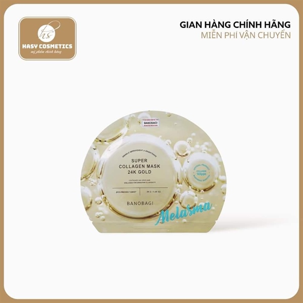 Mask BANOBAGI Super Collagen Mask 24k Gold