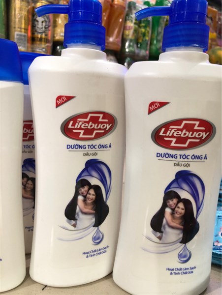 Dầu gội Lifebuoy óng ả